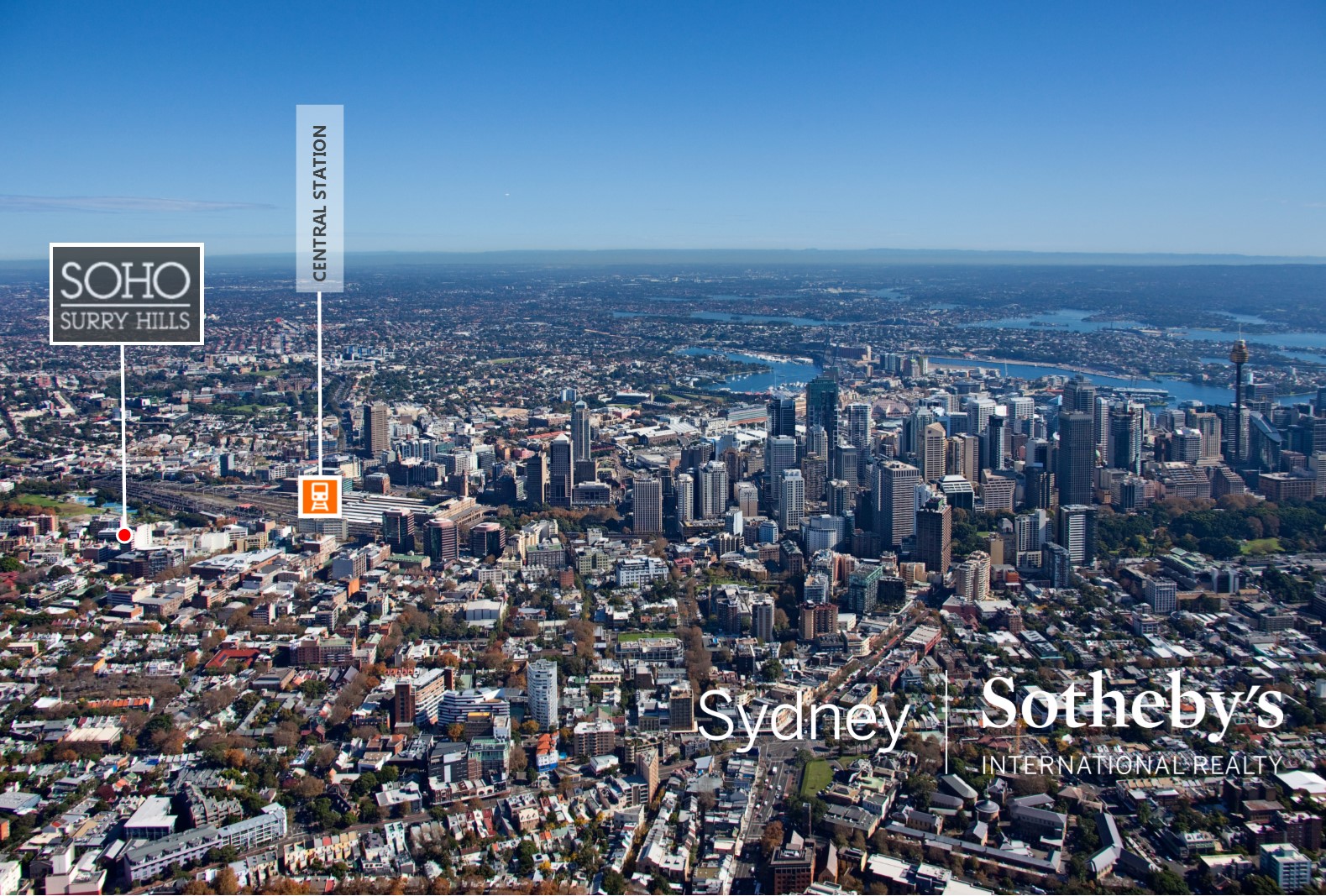 location map Real Estate Sydney NSW Kincade International Realty