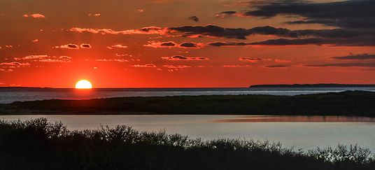 Sunset View from the Main Building Site