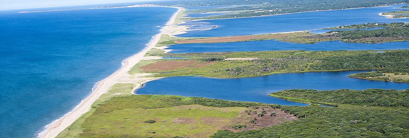 View of Main Building Site and West Down the Coast