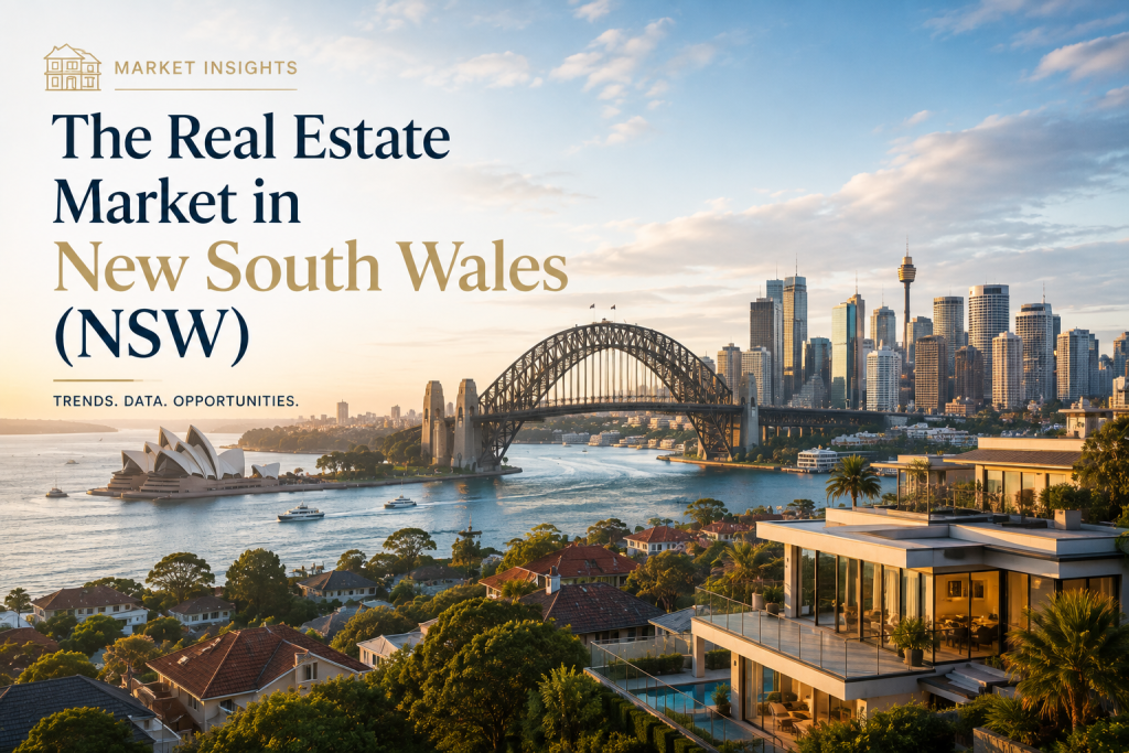 The real estate market in New South Wales (NSW)