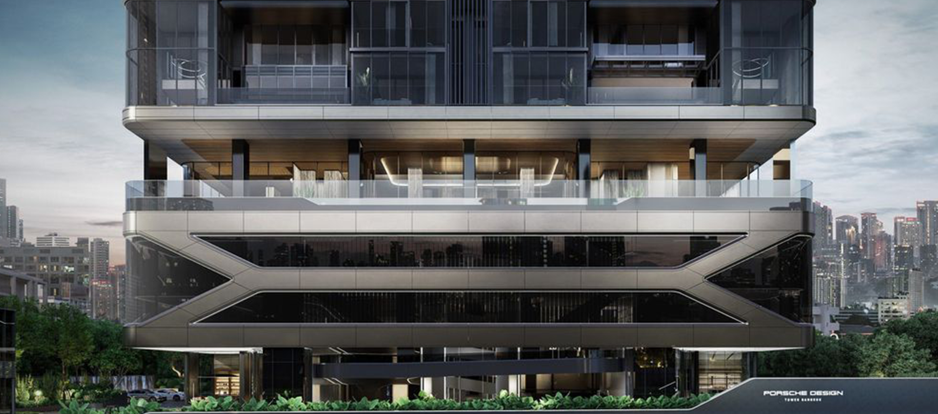 Porsche Design Tower Bangkok Thailand