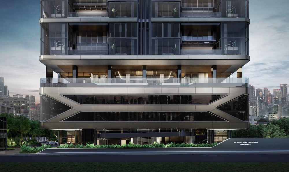 Porsche Design Tower Bangkok Thailand real estate property Sydney NSW Australia
